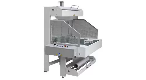 SEMI-AUTOMATIC SLEEVE WRAPPER LINE