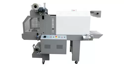 SEMI-AUTOMATIC MONOBLOC SLEEVE WRAPPER LINE