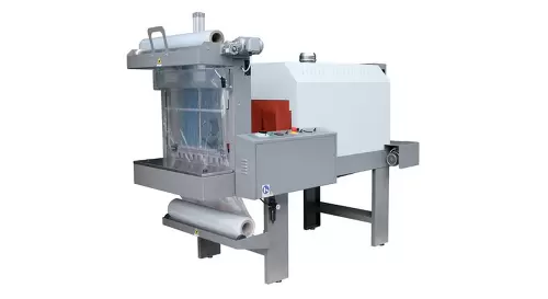 MANUAL SLEEVE WRAPPER LINE WITH TWO ROLL